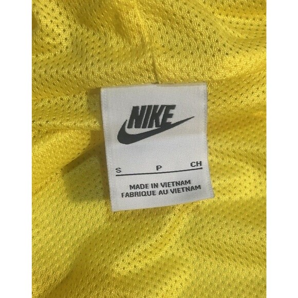 Nike Air Woven Full Zip Men’s Small Water-Repellent Jacket Yellow DQ4213-765 - Picture 3 of 7